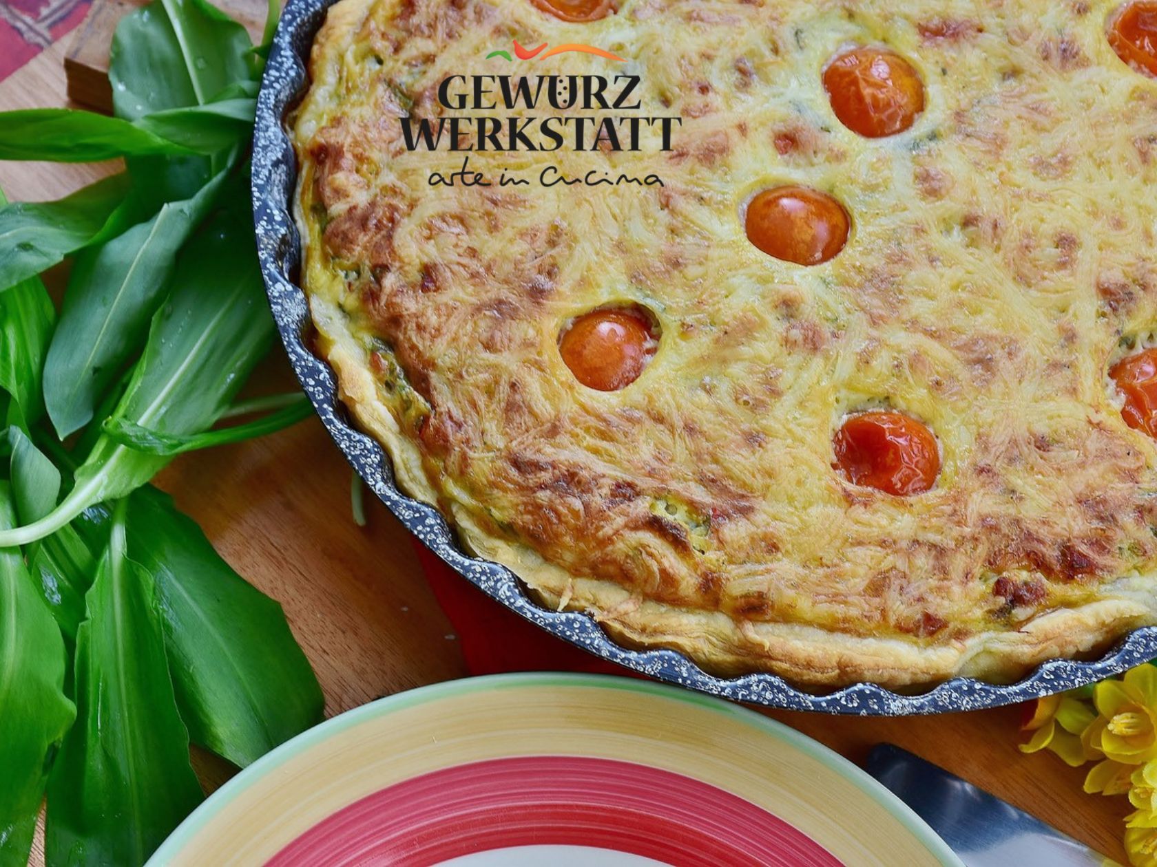 Bärlauch-Quiche – arte in cucina